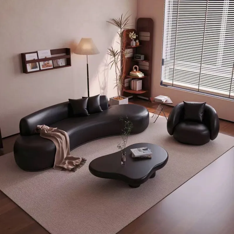 Tech Office Reception - أريكة منحنية لغرفة المعيشة في الشقق