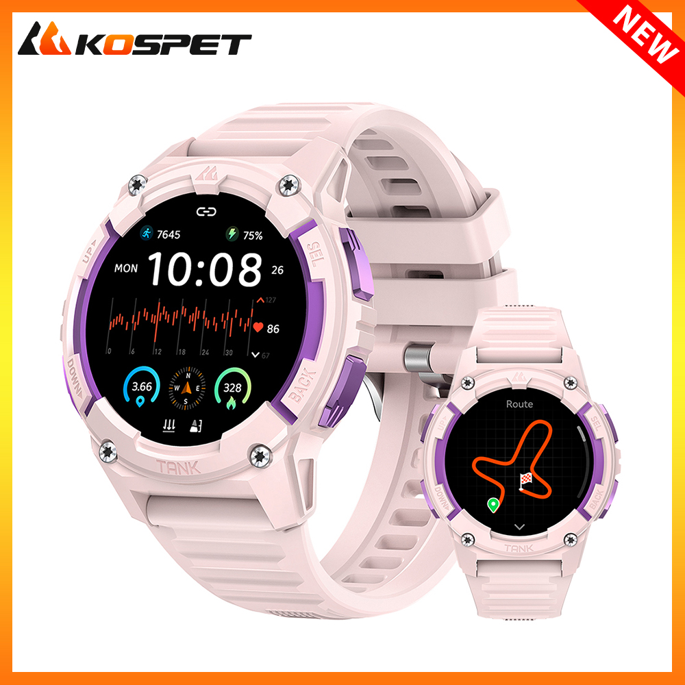 Digital Timer Countdown - KOSPET TANK S2 GPS الساعات الذكية