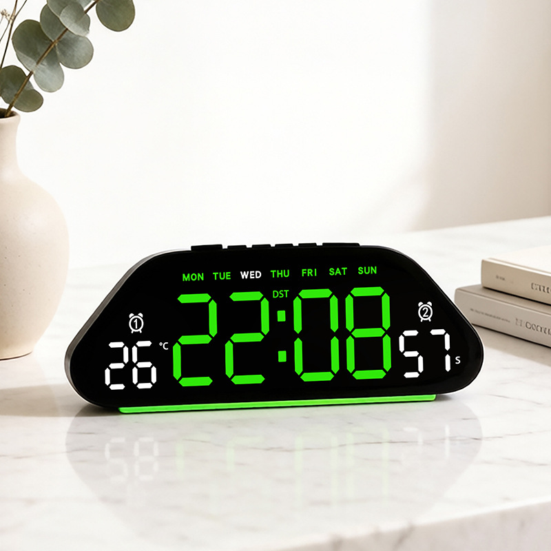 Digital Timer Countdown - ساعة منبه رقمية LED مع عرض