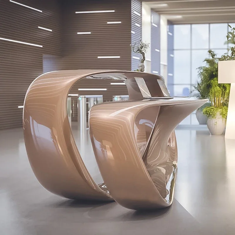 Tech Office Reception - مكتب استقبال إبداعي من تيك-سينس بتصميم