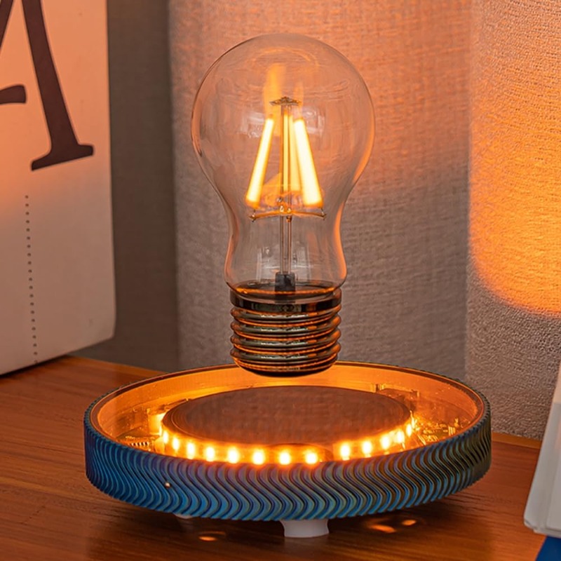 Office Tech Room - مصباح LED لاسلكي عائم للمكتب، هدية
