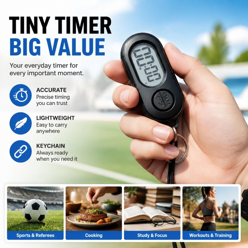 Digital Timer Countdown - ساعة توقيت رقمية صغيرة مع شاشة