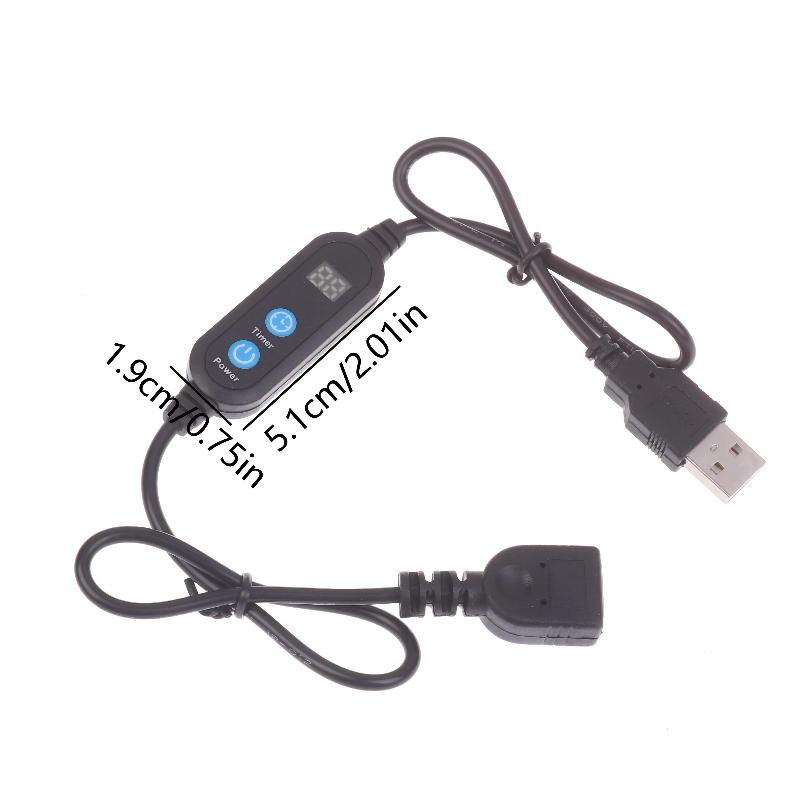 Digital Timer Countdown - كابل مؤقت رقمي بمنفذ USB للعد