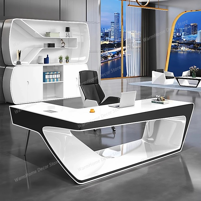 Tech Office Vibe - مكتب ألعاب بتصميم حديث وبسيط على