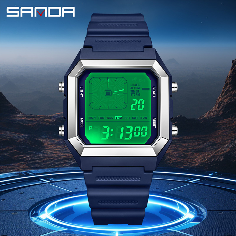 ساعة ساندا 6307 الرقمية الجديد - مراجعة Digital Timer Countdown وسعره