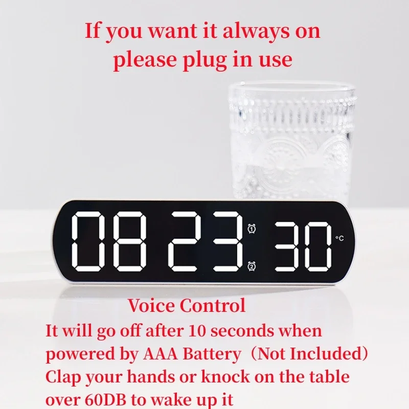 التحكم الصوتي منبه رقمي درجة ا - مراجعة Digital Timer Countdown وسعره