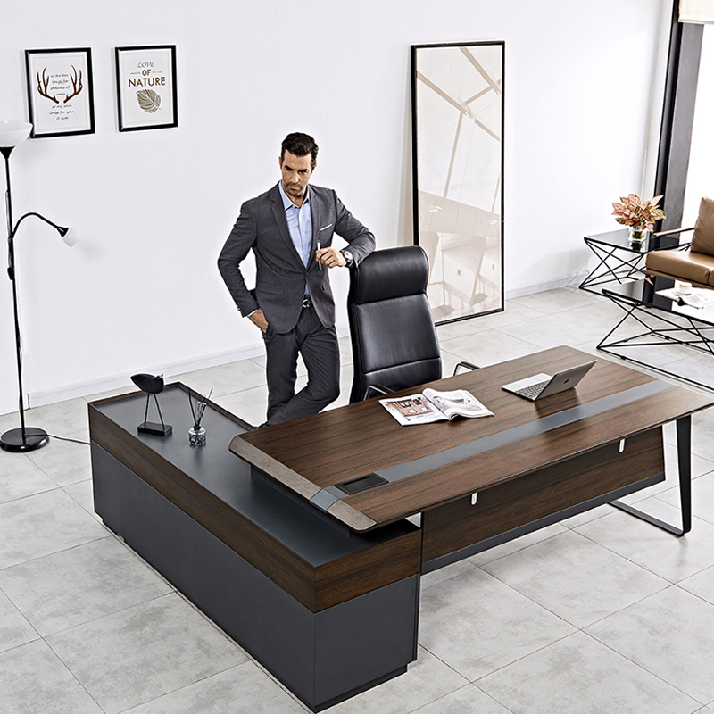 مكتب مكتب خشبي فاخر حديث، تصمي - مراجعة Office Tech Design وسعره