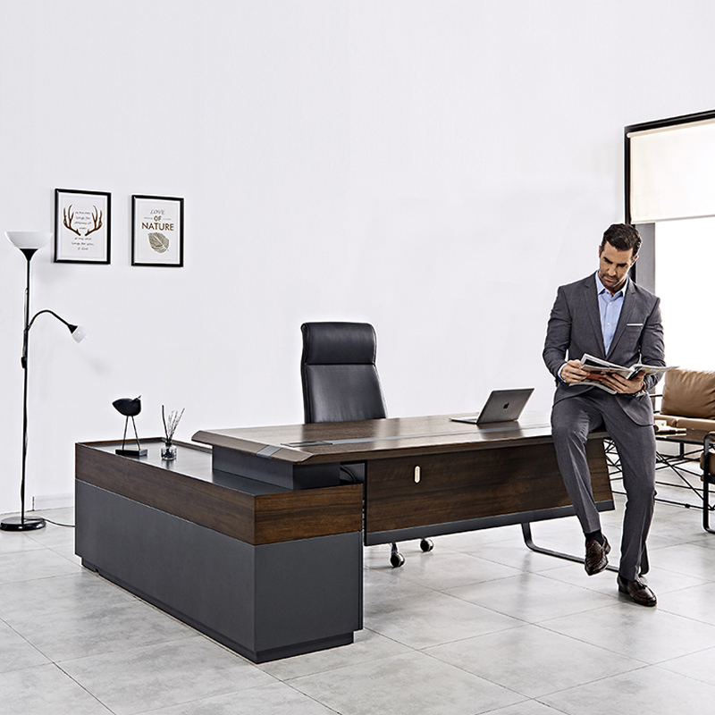 مكتب مكتب خشبي فاخر حديث، تصمي - مراجعة Office Tech Design وسعره