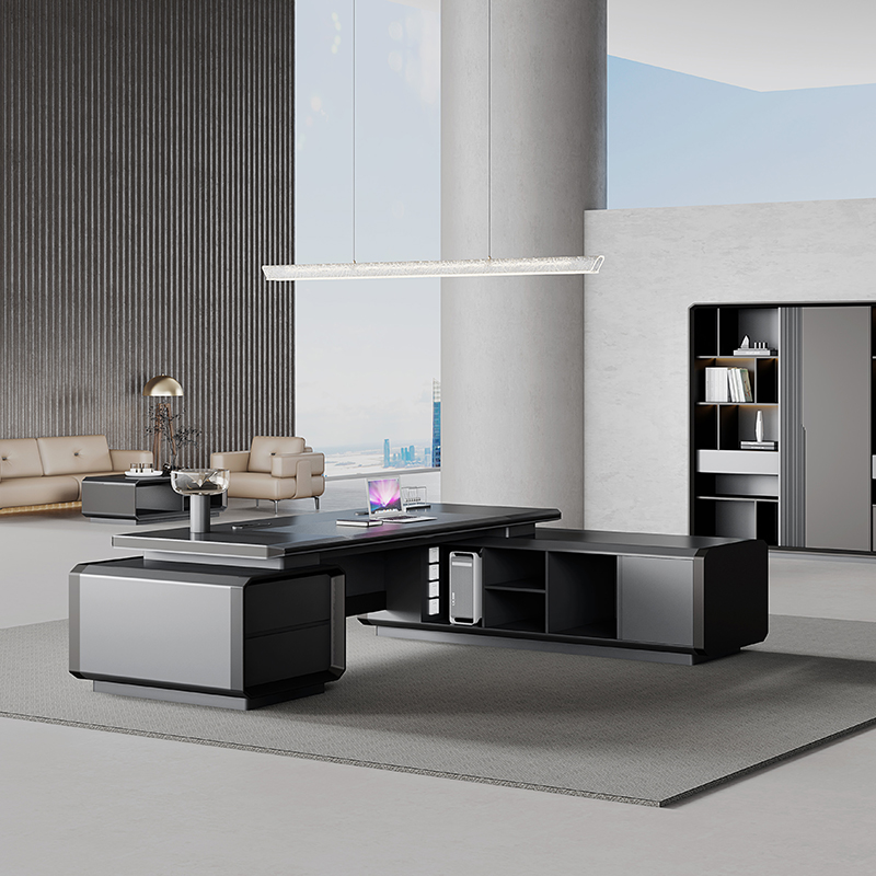 -مكتب عمل خشبي فاخر حديث، تصمي - مراجعة Office Tech Design وسعره