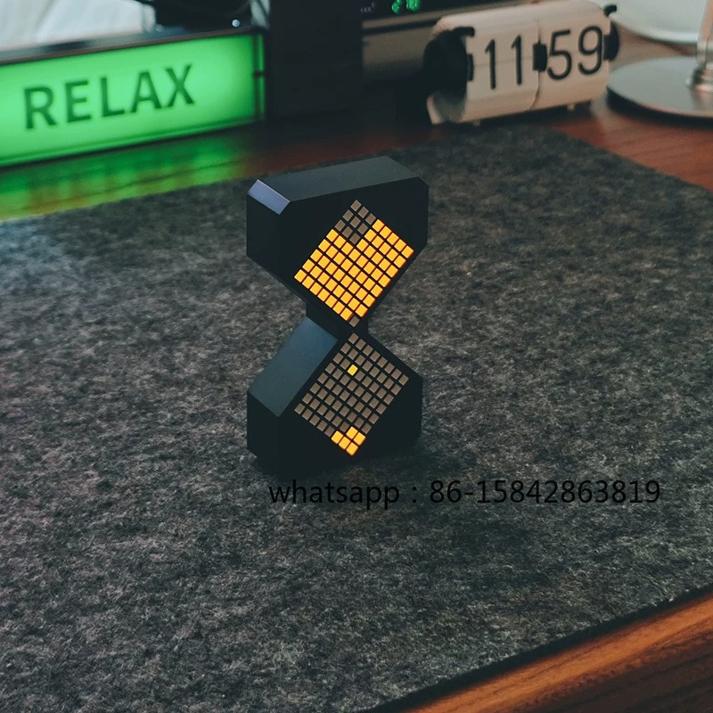 ساعة رملية إلكترونية سوداء، زي - مراجعة Tech Office Reception وسعره